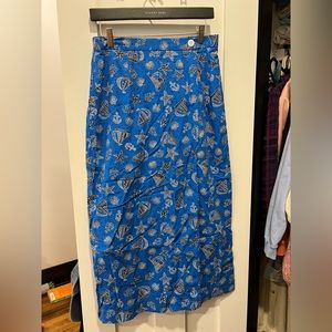 Vintage nautical skirt